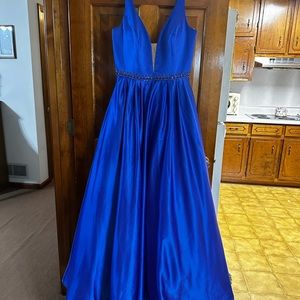 Sherri Hill Royal Blue gown